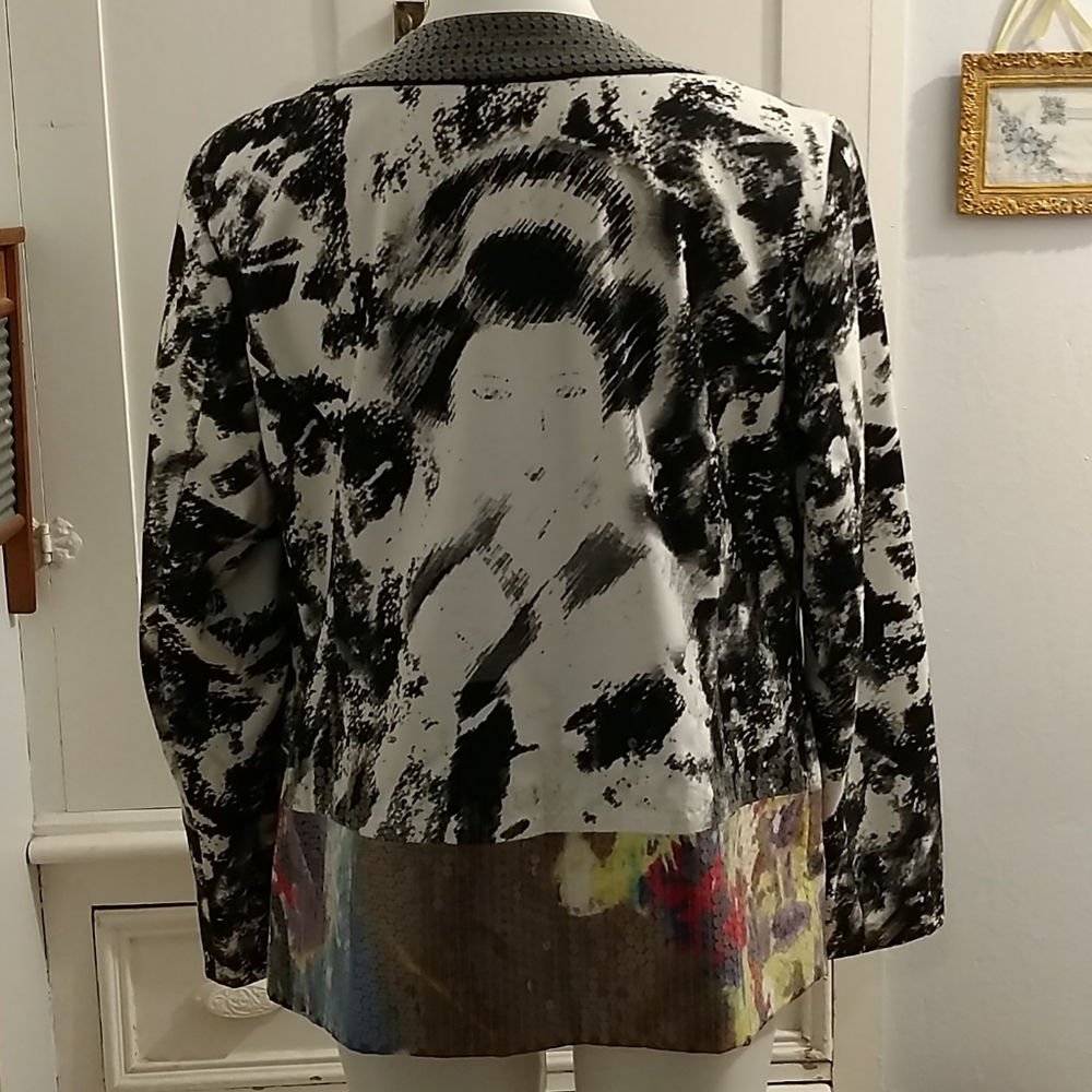 Chico's Asian style jacket Sz Chico's 1